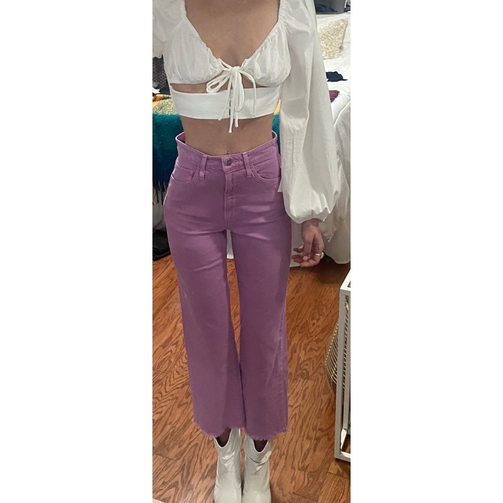 The Blake High Rise Wide Leg Crop